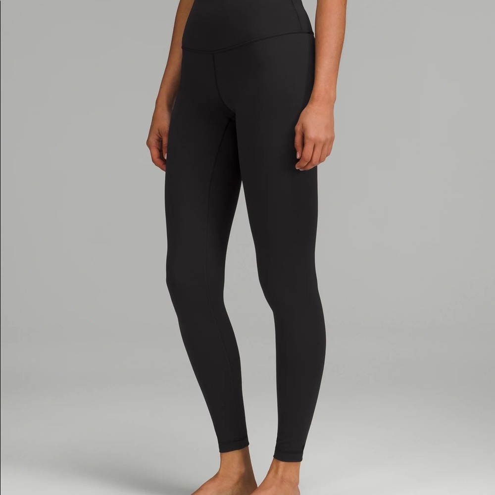 lululemon athletica Black WUNDER UNDER HIGH-RISE TIGHT 28 *FULL-ON LUXTREME